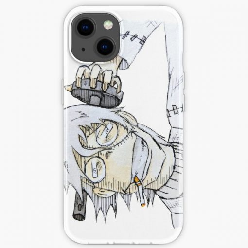 Inktober Day 23: Dr. Stein, Soul Eater, Death Scythe  iPhone Soft Case RB1204 product Offical Soul Eater Merch