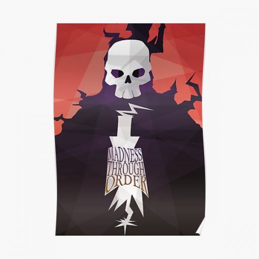 Madness Through Order - Soul Eater Print Poster RB1204 product Offical Soul Eater Merch