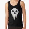 Soul Eater Skull Lord Death Shinigami Face Tank Top RB1204 product Offical Soul Eater Merch
