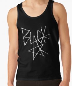 Soul eater - Black Star Signature (White) Tank Top RB1204 product Offical Soul Eater Merch