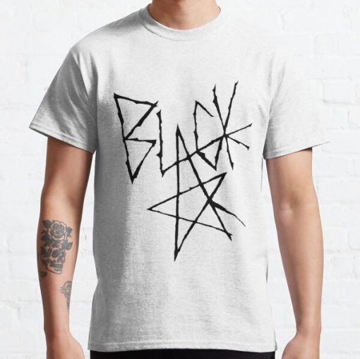 Soul eater - Black Star Signature Classic T-Shirt RB1204 product Offical Soul Eater Merch
