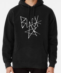 Soul eater - Black Star Signature (White) Pullover Hoodie RB1204 product Offical Soul Eater Merch