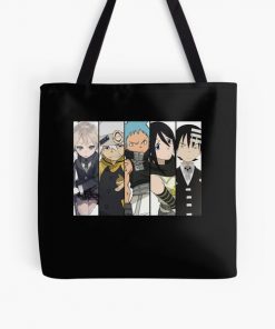 Graphic Love Soul Eater Japanese Fantasy Anime Characters All Over Print Tote Bag RB1204 product Offical Soul Eater Merch