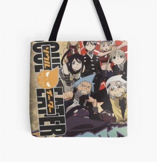 Soul Eater Volume 4 Poster All Over Print Tote Bag