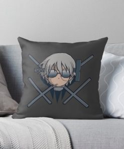 Soul Eater Anime Dr. Stein Head  Throw Pillow RB1204 product Offical Soul Eater Merch