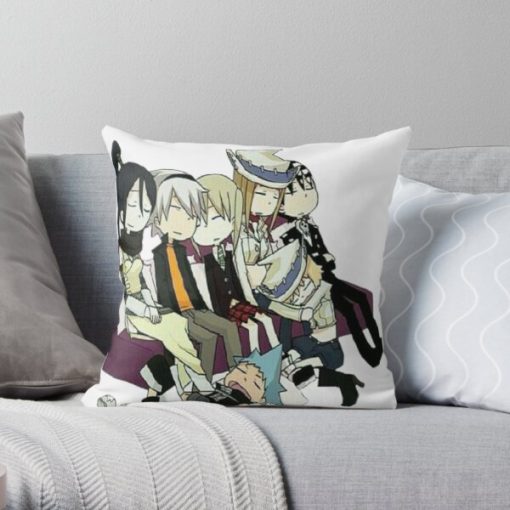 soul eater Throw Pillow RB1204 product Offical Soul Eater Merch