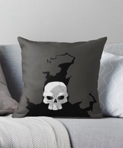 Lord Death Soul Eater Throw Pillow RB1204 product Offical Soul Eater Merch