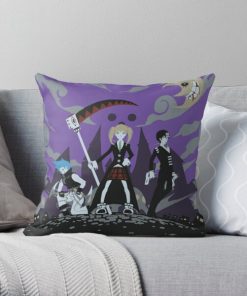 Soul Eater Throw Pillow RB1204 product Offical Soul Eater Merch