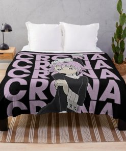 Classic Soul Eater Japanese Fantasy Manga Character Crona T-Shirt Throw Blanket RB1204 product Offical Soul Eater Merch