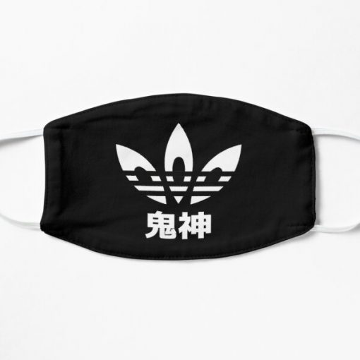 鬼神 Kishin Eyes Kanji Adidas Style | Asura Soul Eater Flat Mask RB1204 product Offical Soul Eater Merch