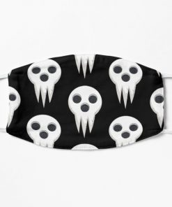Soul Eater Skull Lord Death Shinigami Face Flat Mask RB1204 product Offical Soul Eater Merch