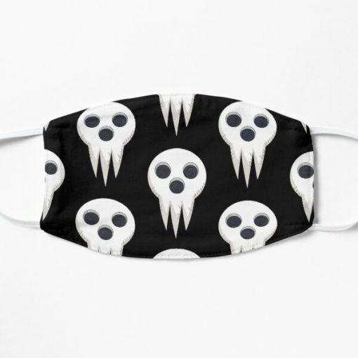 Soul Eater Skull Lord Death Shinigami Face Flat Mask RB1204 product Offical Soul Eater Merch