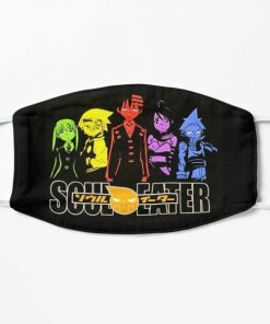 Soul Eater Manga Main Characters Awesome Design Flat Mask RB1204 product Offical Soul Eater Merch